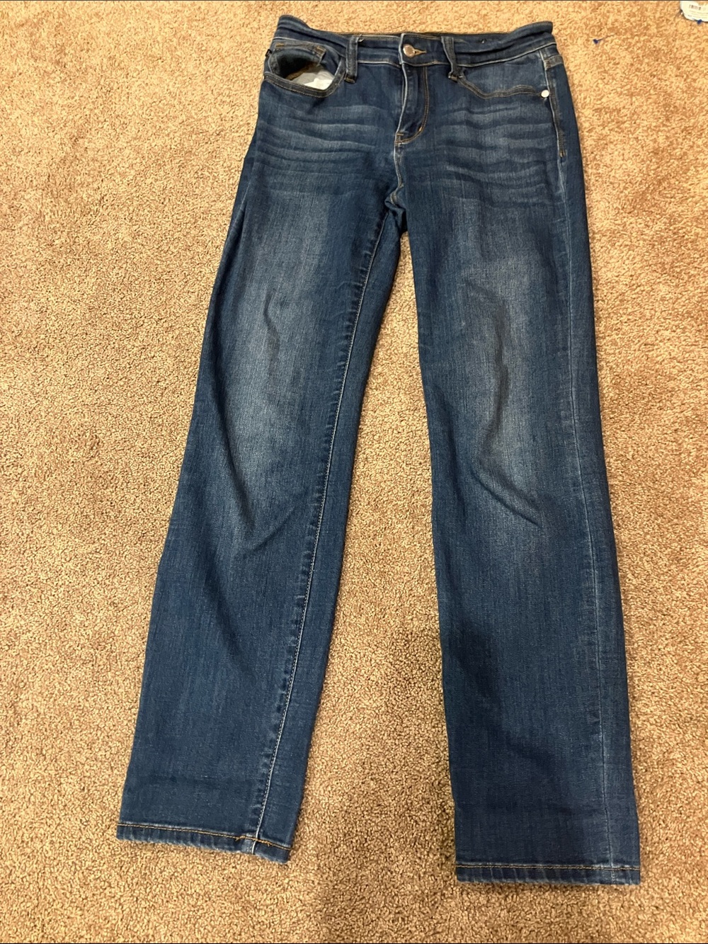Judy Blue Dark Indigo Waistband Jeans